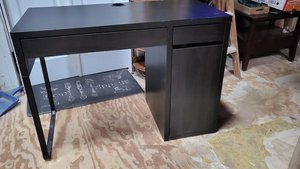 Photo of free Black Ikea desk (Suwanee/Sugar Hill-Suwanee Dam)