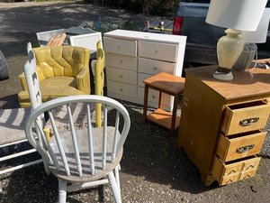 Photo of free Dining table, dressers chairs lamps (Lagunitas)
