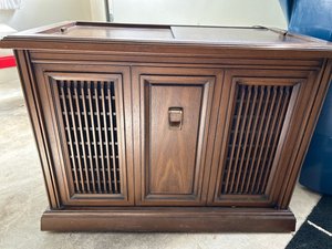 Photo of free Old music cabinet (Centerville VA)