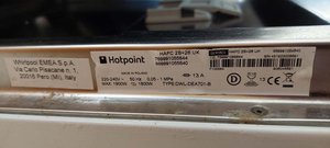 Photo of free Hotpoint Dishwasher HAFC2B+26UK - YATTON (Yatton BS49)