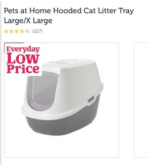 Photo of free Pets at home, top lid only for cat litter tray (Matlock DE4)