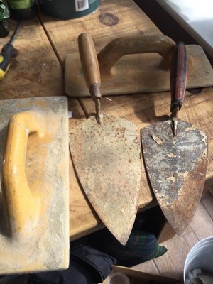 Photo of free Two brick trowels two floats (IP3)