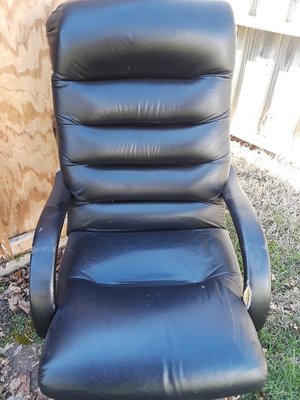 Photo of free Leather High Back Desk Chair (North Side of Phoenixville)