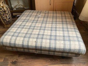 Photo of free Large square footstool coffee table (wadebridge town)