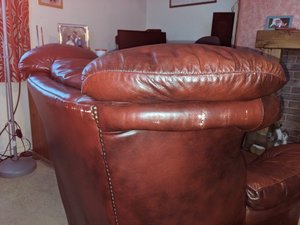 Photo of free Leather armchair (Silverknowes EH4)
