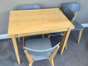 Photo of free Table and 4 chairs (Sacriston DH7)