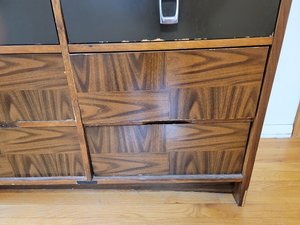 Photo of free Dresser with mirror (North Lombard)