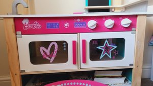 Photo of free Barbie play kitchen (Belper)