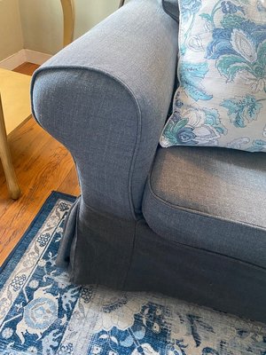 Photo of free IKEA erktorp sofa with newer cover (Bascom/Union Campbell)