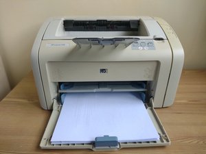 Photo of free HP Laserjet 1018 printer (Leicester LE1)