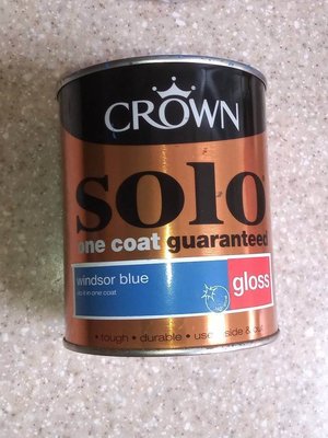 Photo of free Mid Blue Gloss Paint (Balerno EH14)