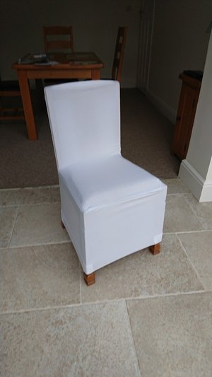 Photo of free White chair covers e.g. for ceremonies (Galmington TA1)