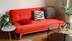 Photo of free Orange MADE sofa bed (NW3)