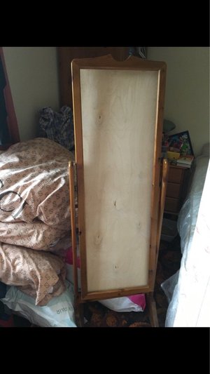 Photo of free Pine mirror frame (Dingestow)