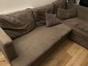 Photo of free Sofa bed with chaise (SM5)