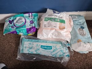 Photo of free Assorted maternity towels (crayford DA1)
