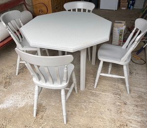 Photo of free Kitchen table & four chairs (Coleraine, N. Ireland)