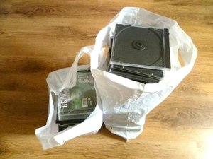 Photo of free 60+ empty CD/DVD cases (BT5)