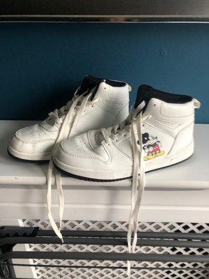 Photo of free Mickey Mouse high top trainers (Halfway G72)