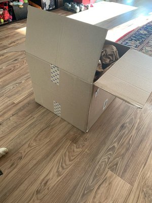 Photo of free Large cardboard box-21x21 inches (North Arlington (76012))