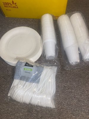 Photo of free Cups, plates and forks (DA8)