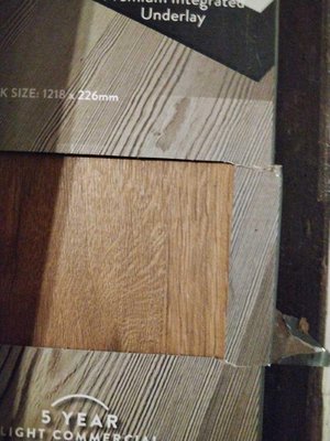 Photo of free 2 boxes vinyl flooring (West Park TS26)