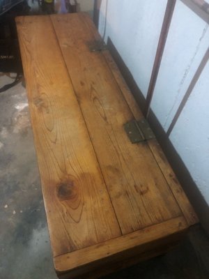 Photo of free Wooden storage bench (Hull)