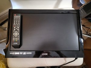 Photo of free LOGIK Wall Mount Only 19 inch TV with remote control. (Somers Town NW1)