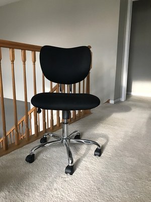 Photo of free Black Office Chair (Orchards of Bartlett)