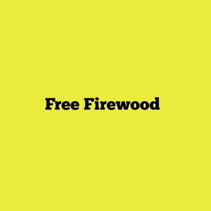 Photo of free firewood this Saturday (Nuneaton)