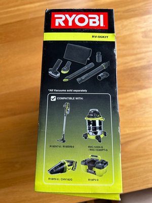 Photo of free Ryobi 6-piece vacuum accessory kit (Neutral Bay)
