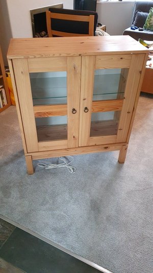 Photo of free Wooden Display Cabinet (Alexandra Park M16)