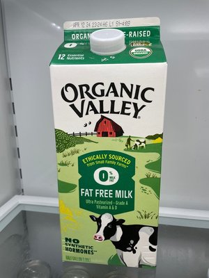 Photo of free Skim Milk (North Cleveland Park)
