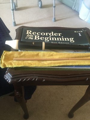 Photo of free Beginner Recorder/book (Finedon NN9)