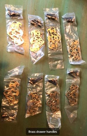 Photo of free Brass drawer handles (Central Berkhamsted)