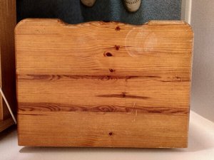 Photo of free Pine bedside cabinet 17" (Watchet TA23)
