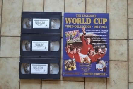 Photo of free Video tapes - World Cup (Stevenage SG1) #1
