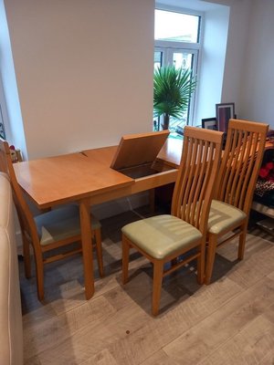 Photo of free Table and 4 nice chairs (Llantwit Fardre CF38)