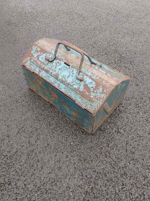 Photo of free Steel tool box with tray (Anstey LE7)
