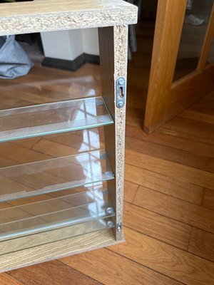 Photo of free 3x Wall mount glass fronted cabinet (SG4)