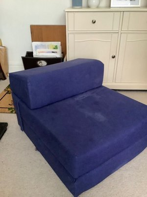 Photo of free Single ‘flop out’ chair bed (Warwick CV34)