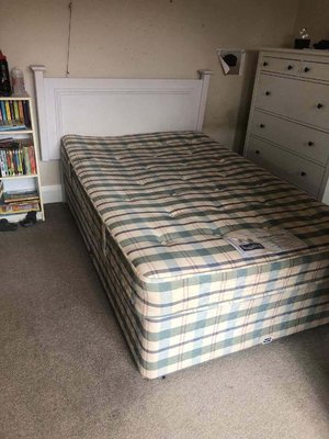 Photo of free Double Divan bed with mattress (Hayes BR2)