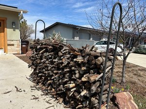 Photo of free Firewood and holder (Boulder)
