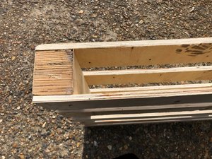 Photo of free raised bed and pallet (Chessington KT9)