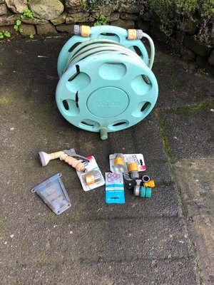 Photo of free Hozelock hose reel and accessories (Wolsingham DL13)