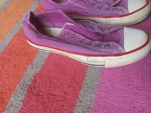 Photo of free Purple converse Size 6 (please see photos) (Hove Edge HD6)