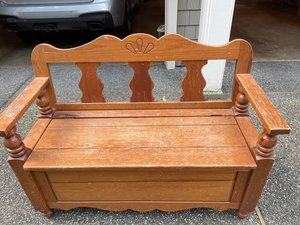 Photo of free Wood bench (Kirkland)