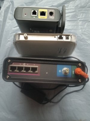 Photo of free 2 cable modems 1 Skype ATA modem (Ann Arbor near Hillside Terr.)