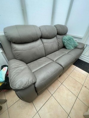Photo of free 2 seater grey couch (L10 aintree)