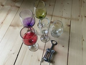 Photo of free Wine glasses and corkscrew (Leith EH6)